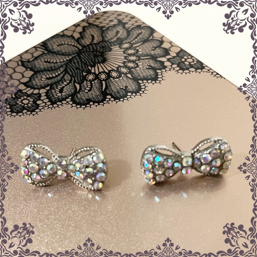 Stud Crystal Earrings
